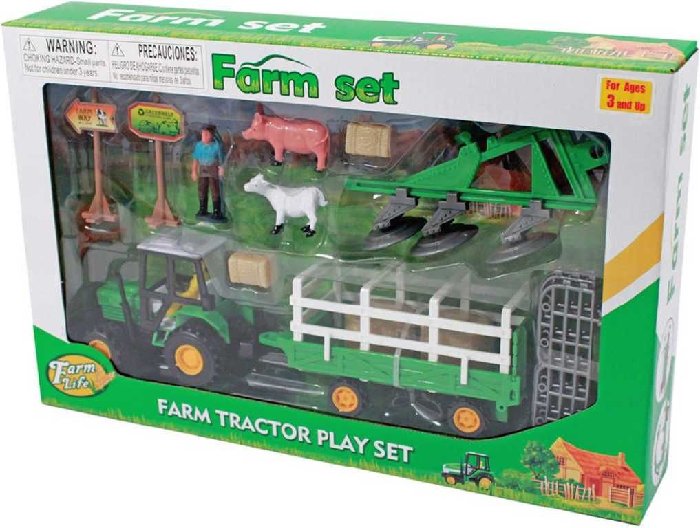 Farmářský set s traktorem - 2 druhy - obrázek 2