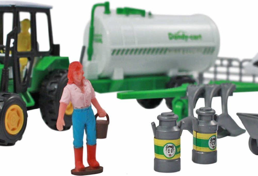 Farmářský set s traktorem - 2 druhy - obrázek 6