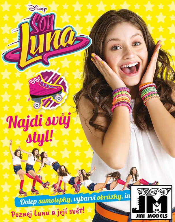JIRI MODELS Najdi svůj styl Soy Luna kreativní set se samolepkami - obrázek 1