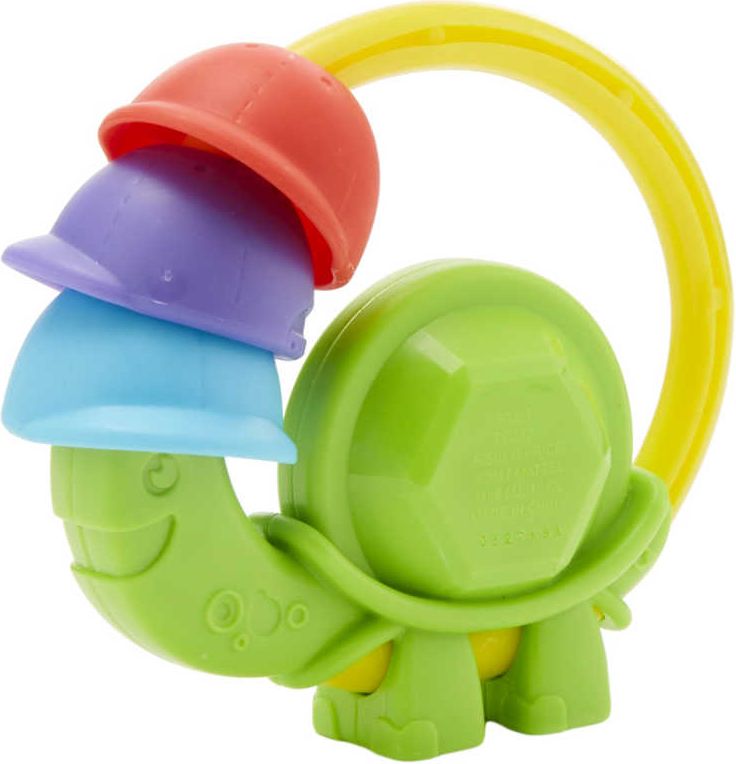 FISHER PRICE Baby zvířátko chrastítko / kousátko 4 druhy pro miminko - obrázek 5