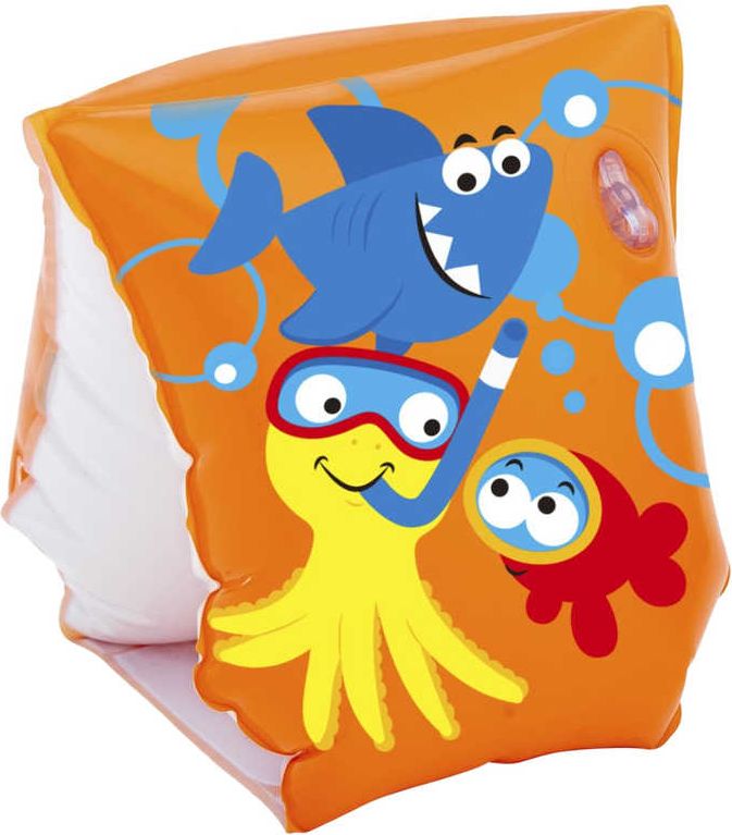 BESTWAY Rukávky dětské nafukovací 15x23cm ryba křidélka do vody 32043 - obrázek 5