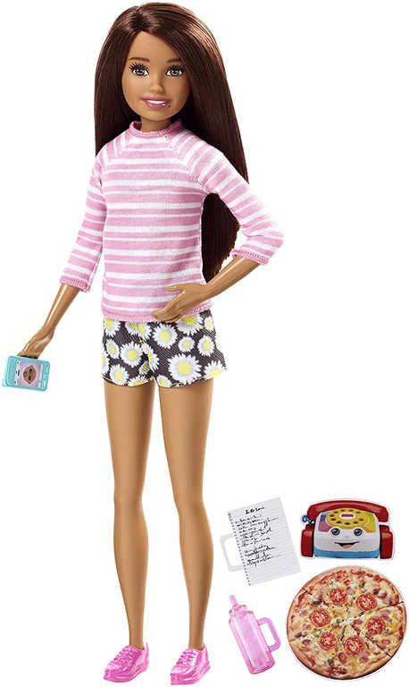 MATTEL BRB Panenka Barbie chůva 27cm set s 5 doplňky 5 druhů - obrázek 3