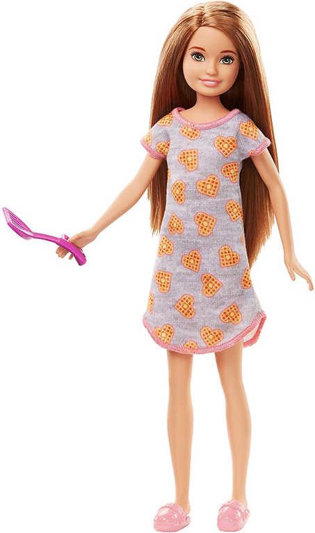 MATTEL BRB Panenka Stacie snídaňový funkční set vaflovač s modelínou a doplňky - obrázek 9
