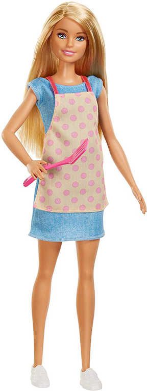 MATTEL BRB Kuchyně snů set panenka Barbie s modelínou a doplňky Světlo Zvuk - obrázek 8