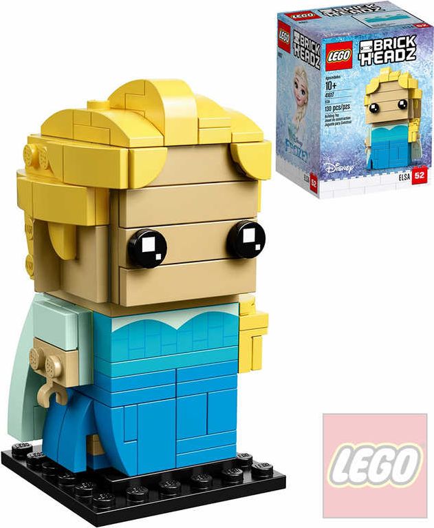 LEGO BRICKHEADZ Elsa Frozen (Ledové Království) 41617 STAVEBNICE - obrázek 1