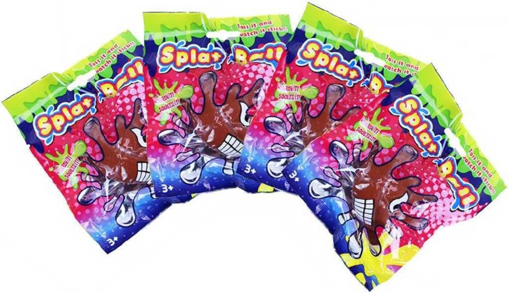 Míček lepkavý Hovínko 6cm, vodní bomba - obrázek 4