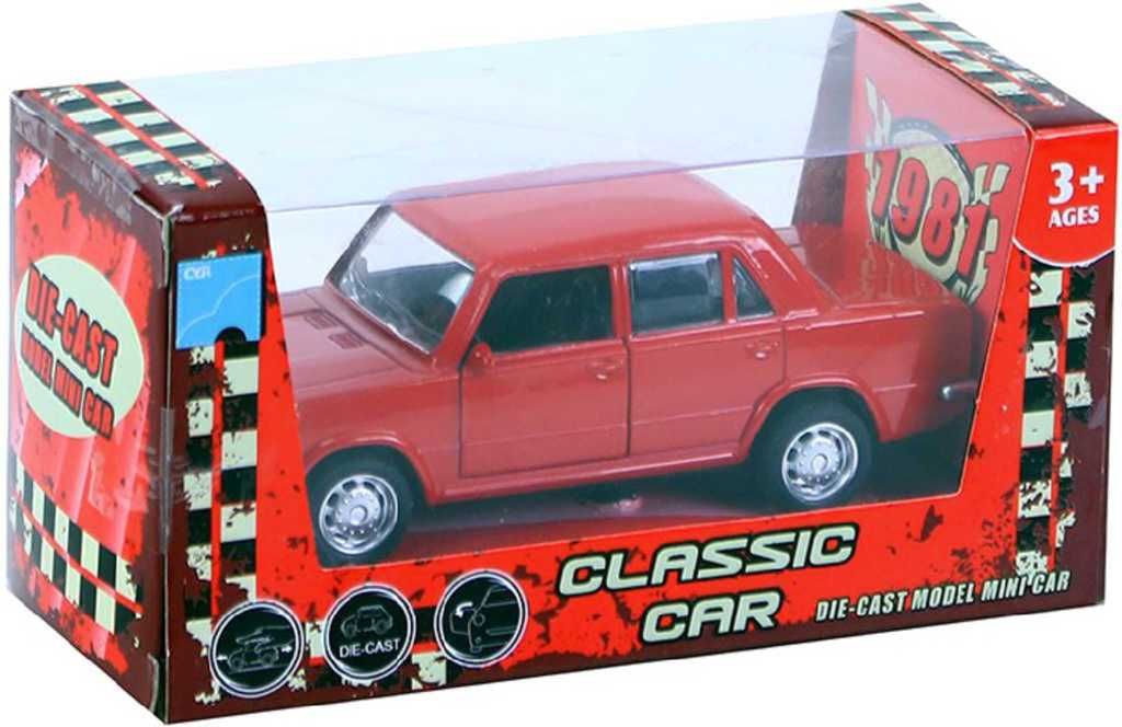 Auto retro model Lada 12cm kovové zpětný nátah 3 barvy v krabičce - obrázek 4