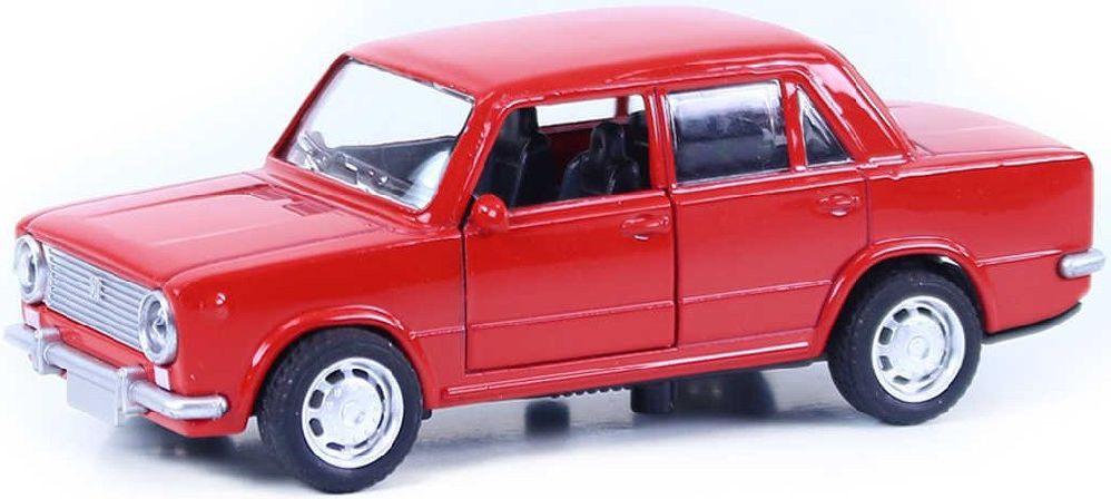 Auto retro model Lada 12cm kovové zpětný nátah 3 barvy v krabičce - obrázek 5