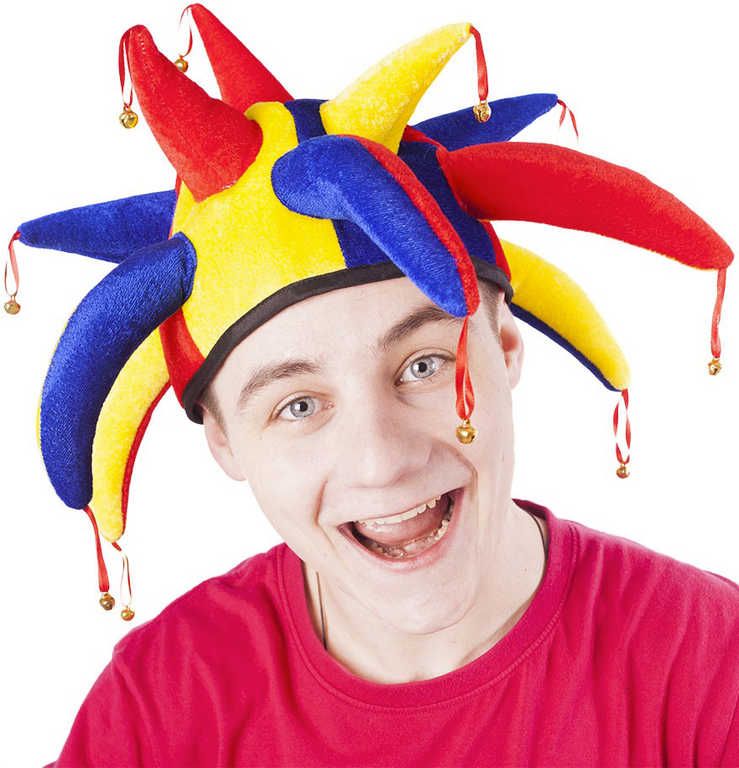 Čepice šašek / joker dospělý - obrázek 1