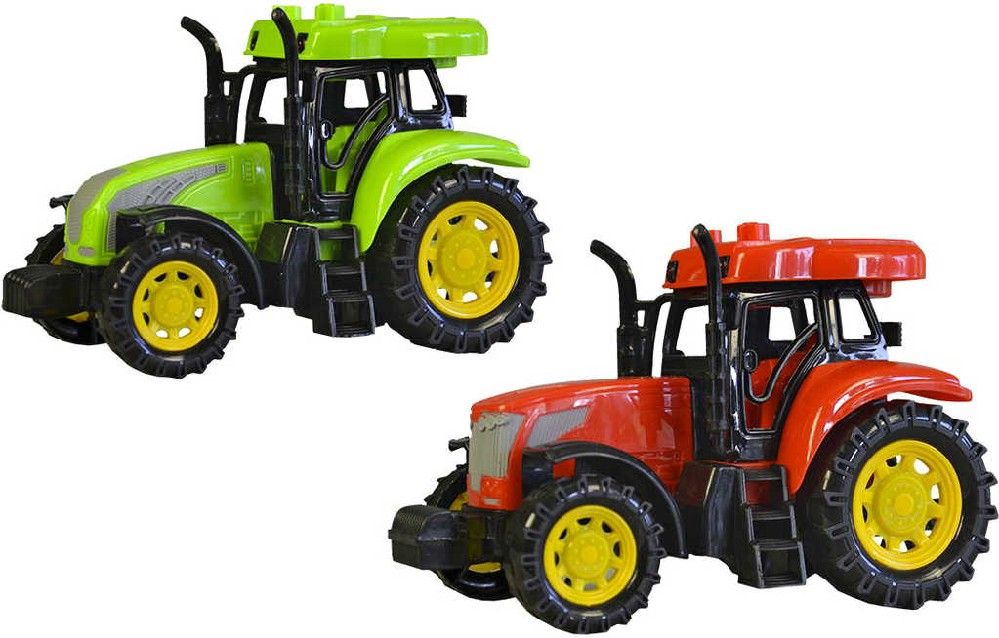 MaDe Česky mluvící Traktor s IC 15 cm červená - červený - obrázek 2