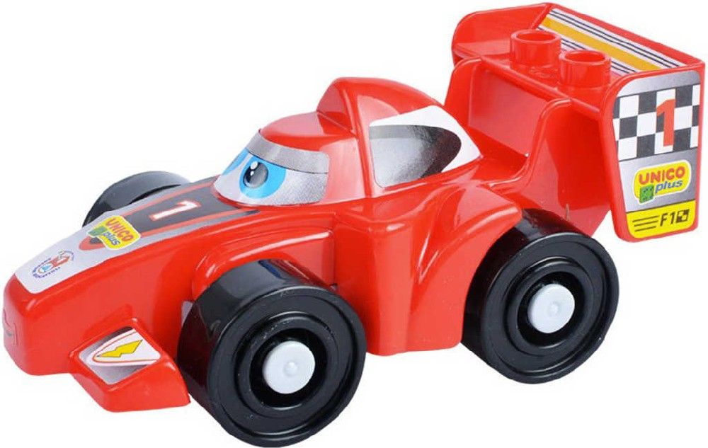 Unico Plus Unico Plus stavebnice Autodrom F1 typ LEGO DUPLO 61 dílů - obrázek 3