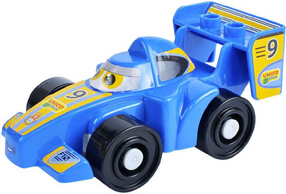Unico Plus Unico Plus stavebnice Autodrom F1 typ LEGO DUPLO 61 dílů - obrázek 4