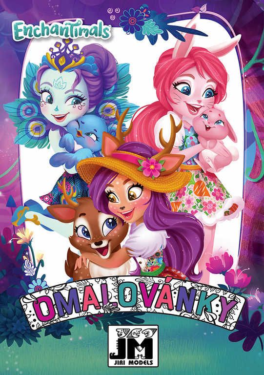 Jiri Models Omalovánky A5 Enchantimals - obrázek 1