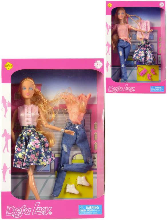 Defa panenka Lucy 30cm set s oblečením a doplňky 2 druhy v krabici - obrázek 1