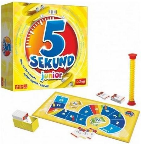 5 Sekund junior společenská hra v krabici 26x26x8cm CZ - obrázek 1