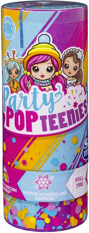 SPIN MASTER Party Popteenies set panenka s konfetami a doplňky v tubě 8 druhů - obrázek 5