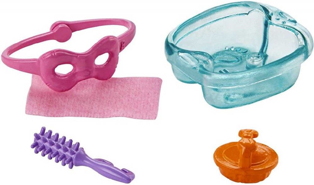 MATTEL BRB Barbie herní set doplňky 5 druhů plast v krabičce - obrázek 7