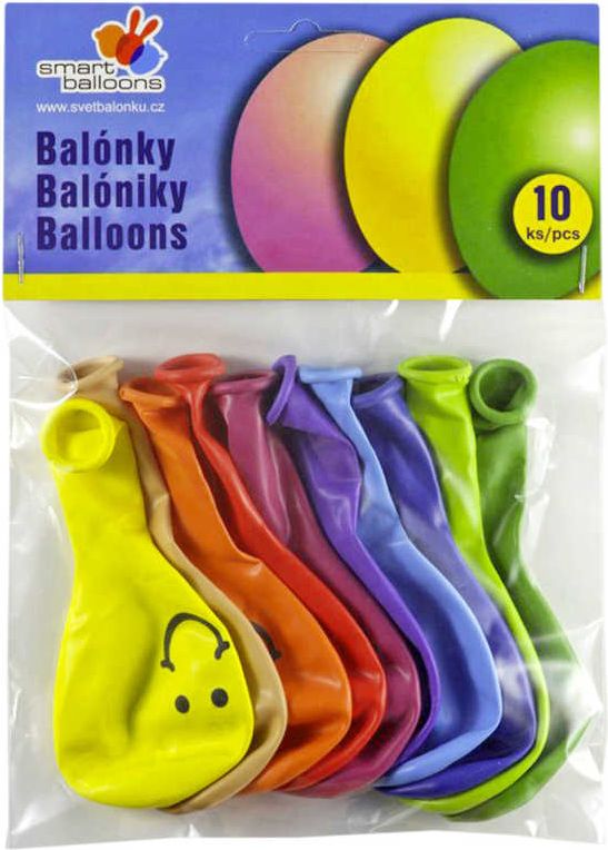 Balónky Smile, 5ks - obrázek 1