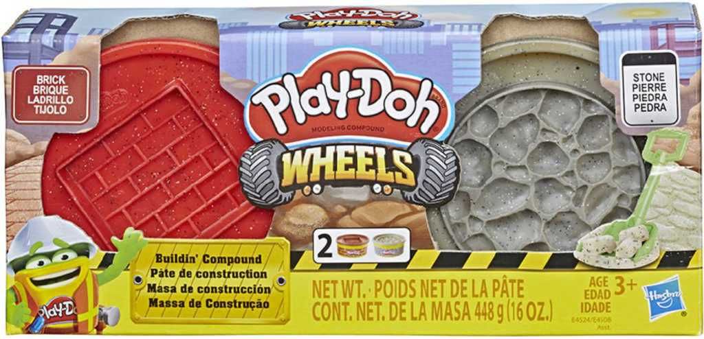 Play-Doh Wheels Stavební modelína červená a šedá - obrázek 4