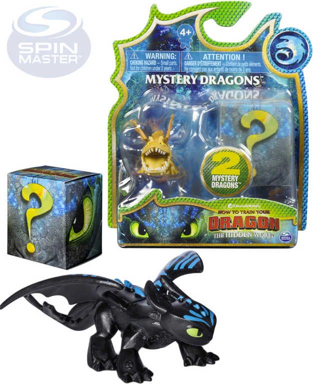 SPIN MASTER Drak figurka Jak vycvičit draka 3 mění barvu set 2ks 4 druhy plast - obrázek 1