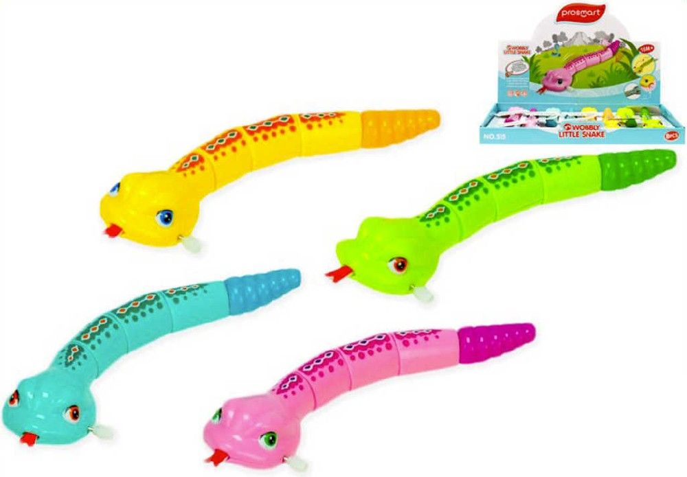 Baby had na natažení plazí se 22cm vystrkuje jazyk 4 barvy plast - obrázek 1