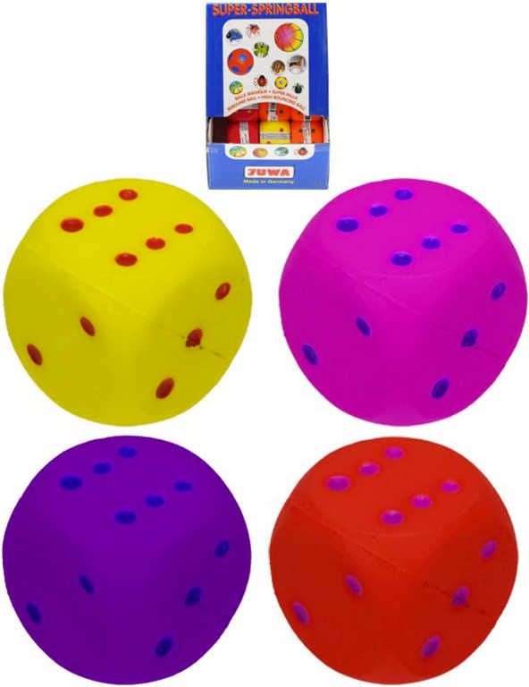 Hopík 4,5cm hrací kostka 4 barvy - obrázek 1
