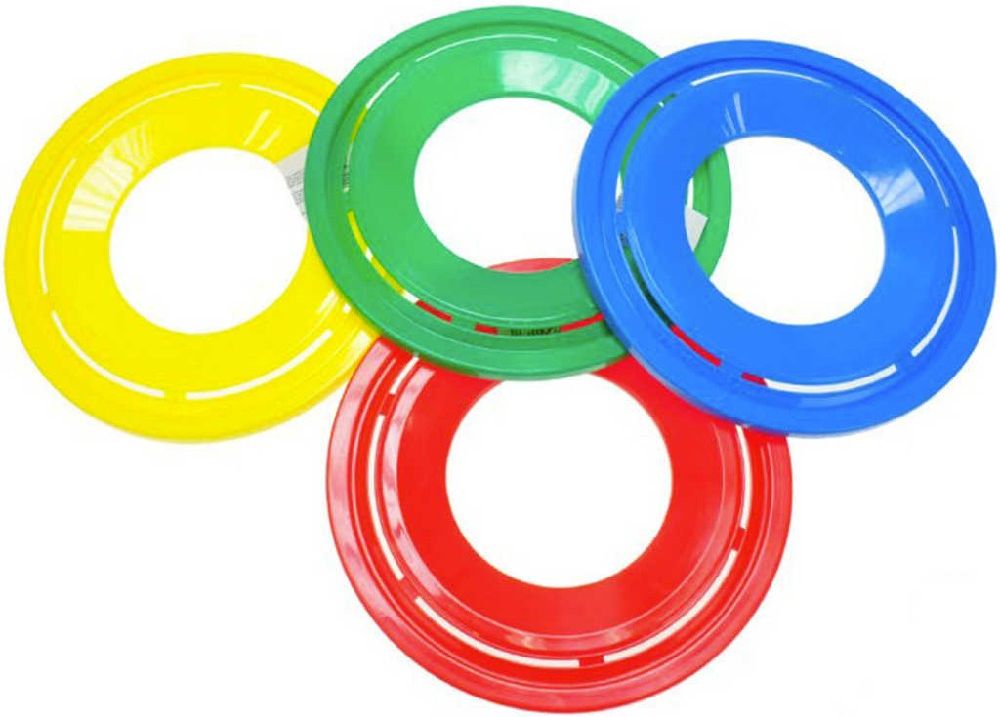 Hra disk házecí 23cm frisbee 4 barvy plast - obrázek 1
