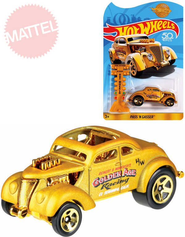 HASBRO HOT WHEELS Auto angličák zlatý model 1:64 Pass n Gasser kov - obrázek 1
