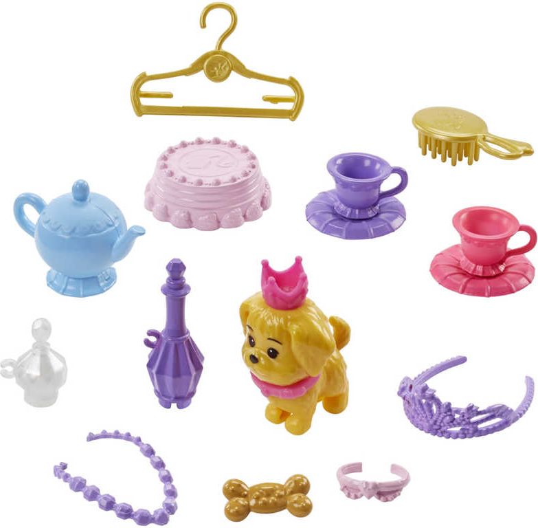 MATTEL BRB Barbie Dreamtopia zámek duhový herní set s doplňky plast - obrázek 3