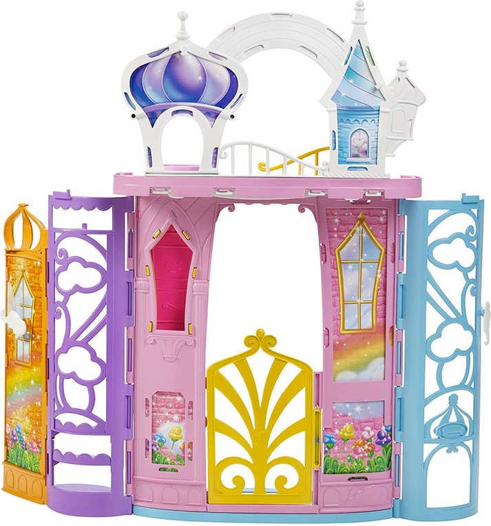MATTEL BRB Barbie Dreamtopia zámek duhový herní set s doplňky plast - obrázek 4