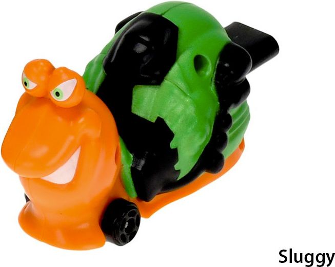 Bugs Racing foukni a jeď auto brouk 9cm se samolepkou a terčem různé druhy - obrázek 7