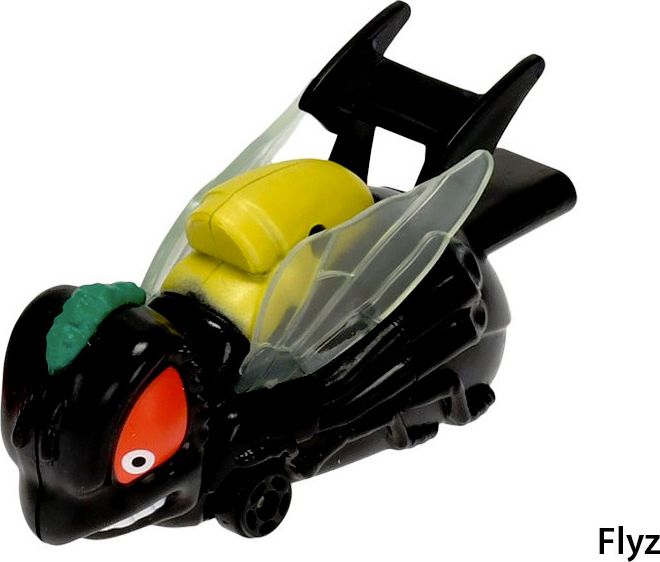 Bugs Racing foukni a jeď auto brouk 9cm se samolepkou a terčem různé druhy - obrázek 9