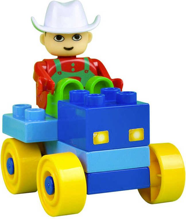 ANDRONI Unico plus baby stavebnice Farma 42 dílků - obrázek 5
