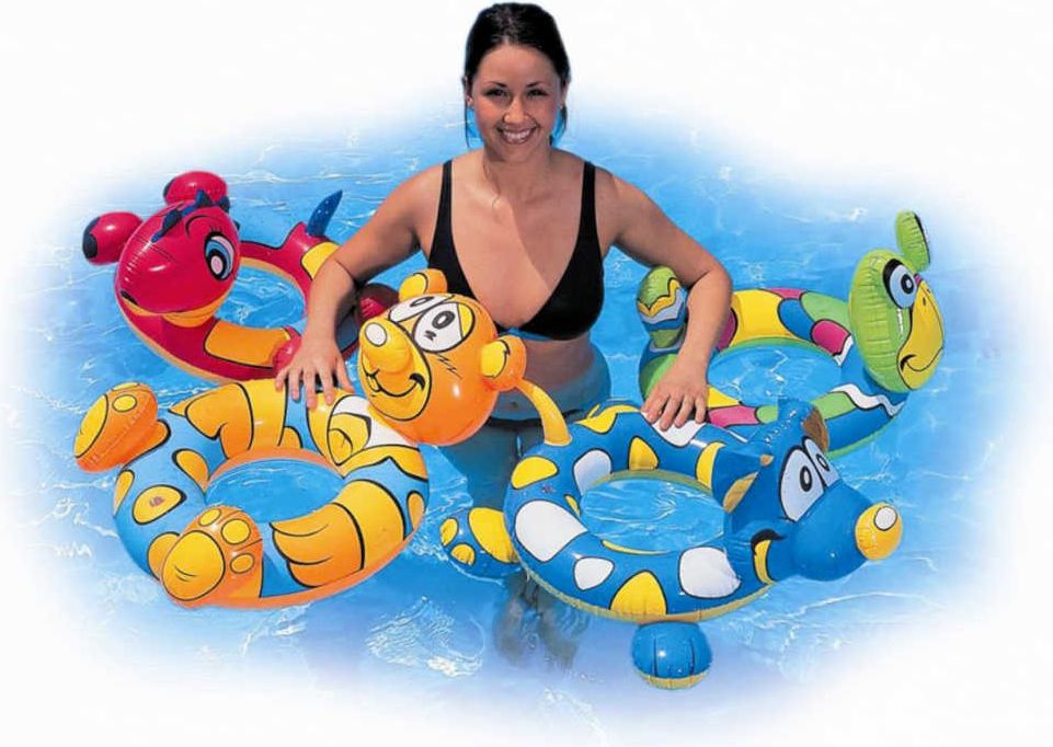 BESTWAY Kruh nafukovací 64x56cm zvířátko plavací kolo do vody 36001 - obrázek 2