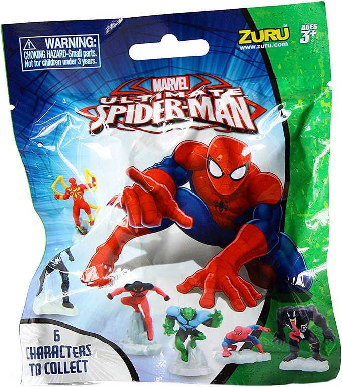 Spiderman sáček s figurkou na podstavci s překvapením různé druhy - obrázek 2