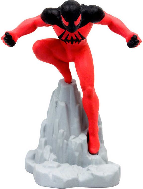 Spiderman sáček s figurkou na podstavci s překvapením různé druhy - obrázek 3