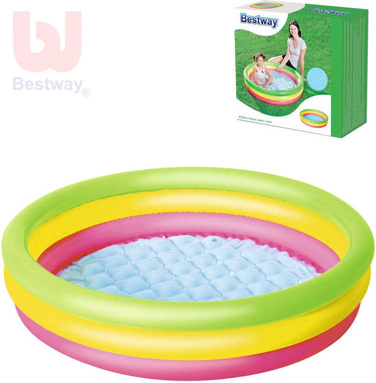 BESTWAY 51104 - Nafukovací bazén 102x25 cm - obrázek 1
