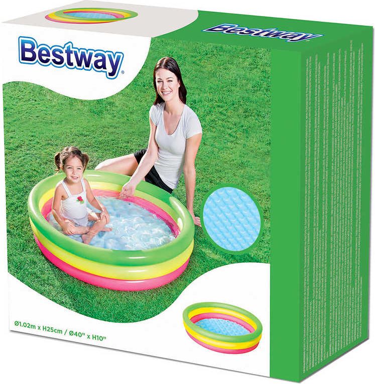 BESTWAY 51104 - Nafukovací bazén 102x25 cm - obrázek 2