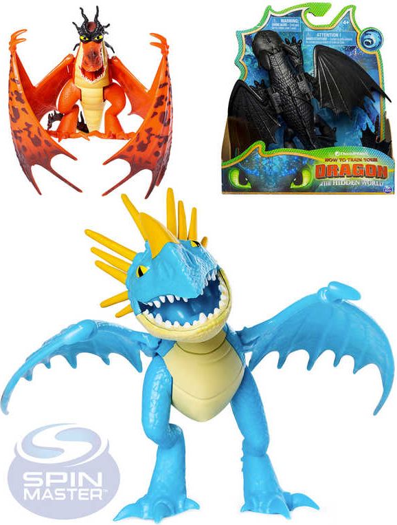 SPIN MASTER Funkční figurka drak Jak vycvičit draka 3 různé druhy plast - obrázek 1
