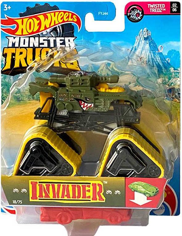 MATTEL HOT WHEELS Auto Monster Trucks Kaskadérské kousky set s vrakem kov - obrázek 9