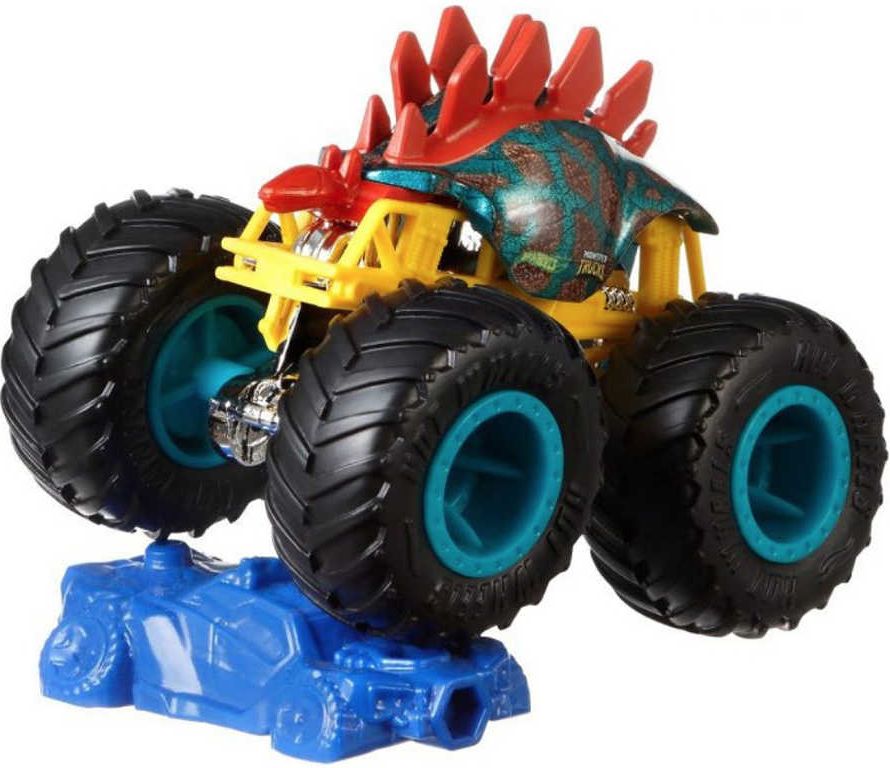MATTEL HOT WHEELS Auto Monster Trucks Kaskadérské kousky set s vrakem kov - obrázek 10