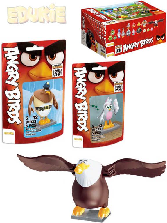 EDUKIE Angry Birds set 32 dílků v sáčku různé druhy STAVEBNICE - obrázek 1