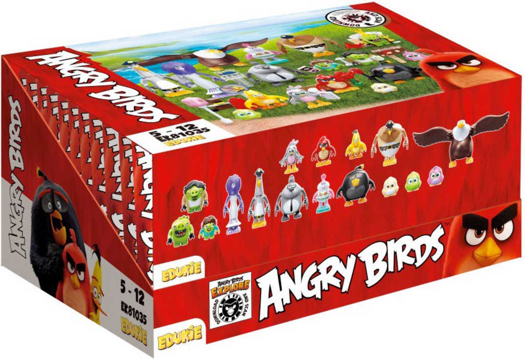 EDUKIE Angry Birds set 32 dílků v sáčku různé druhy STAVEBNICE - obrázek 2