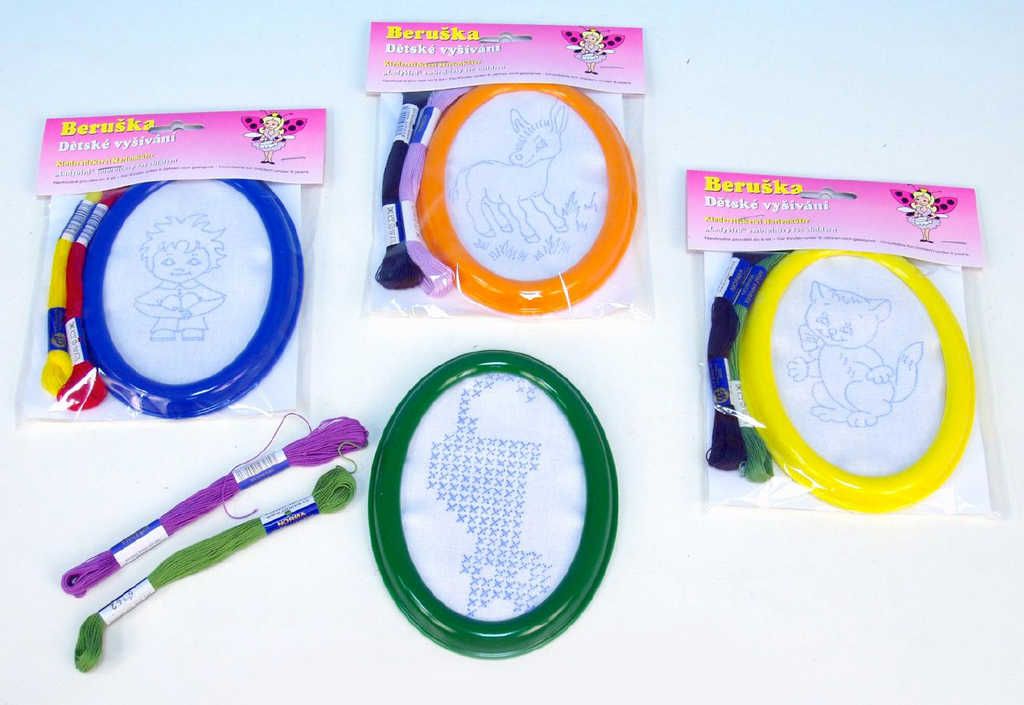 Teddies Vyšívání Beruška - zelený rámeček - obrázek 2