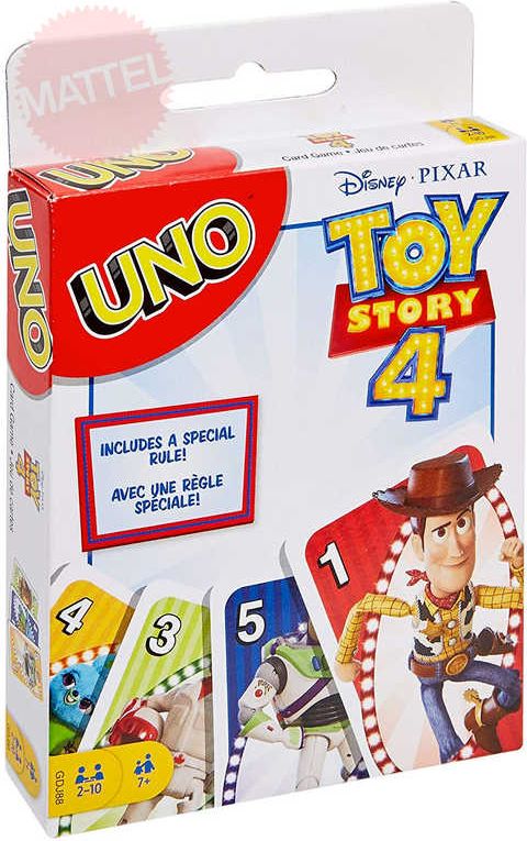 MATTEL Hra Uno karty Toy Story (Příběh hraček) *SPOLEČENSKÉ HRY* - obrázek 1