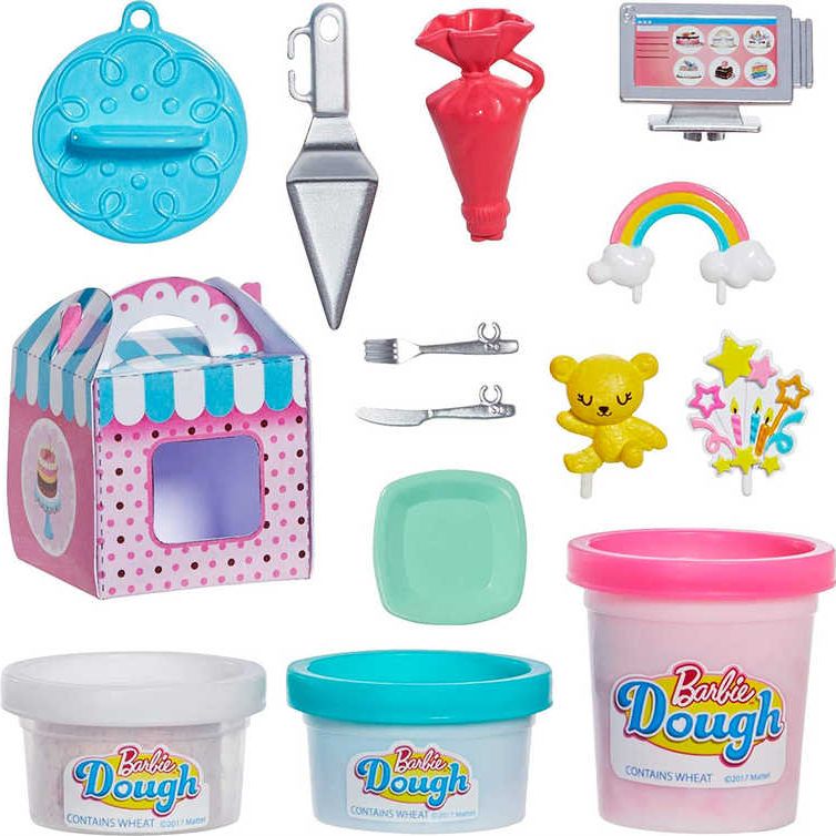 MATTEL BRB Cukrářství kreativní set panenka Barbie s modelínou a doplňky - obrázek 4