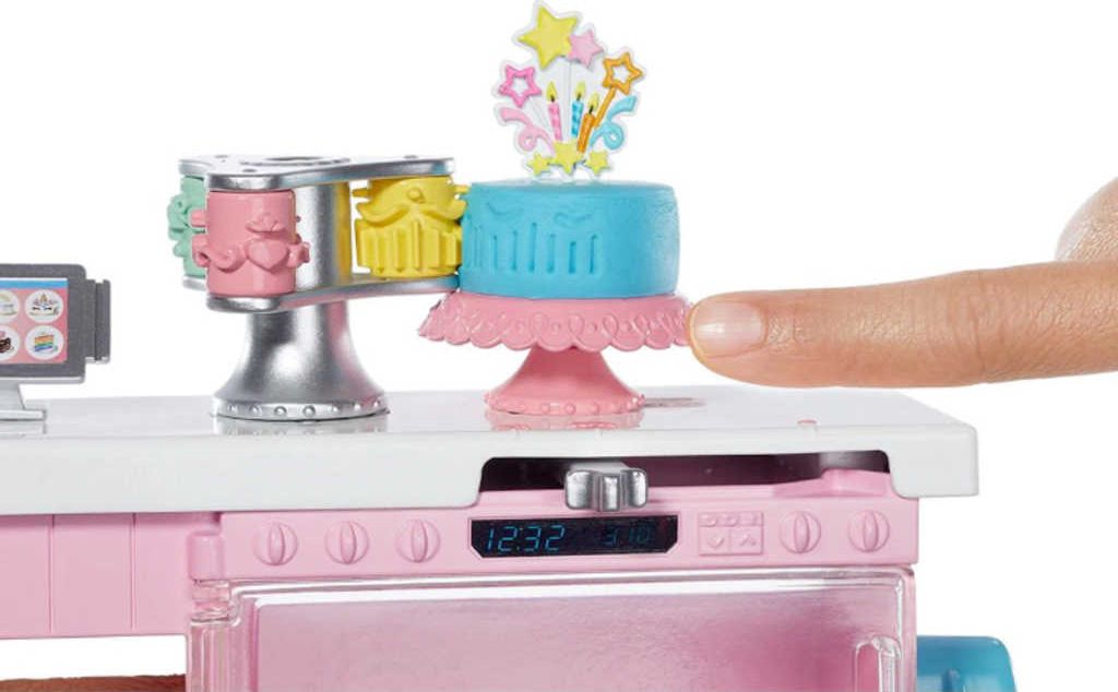 MATTEL BRB Cukrářství kreativní set panenka Barbie s modelínou a doplňky - obrázek 8