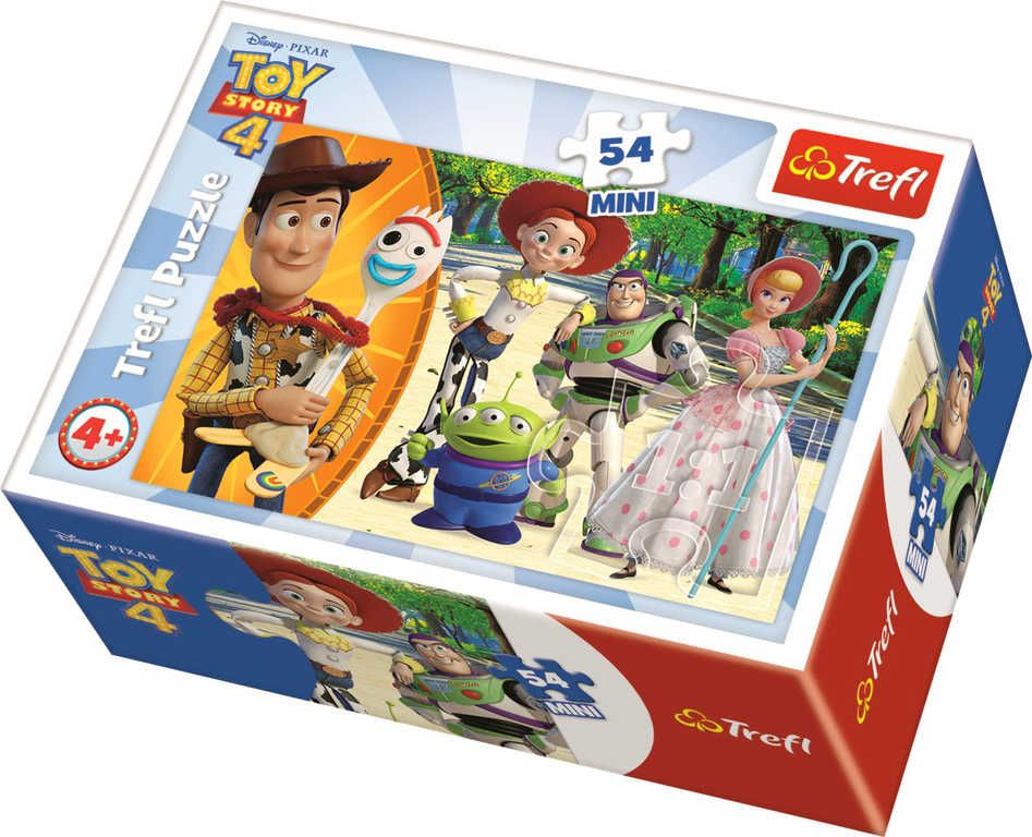 TREFL PUZZLE Mini skládačka Toy story 4 set 54 dílků v krabici 4 druhy - obrázek 2