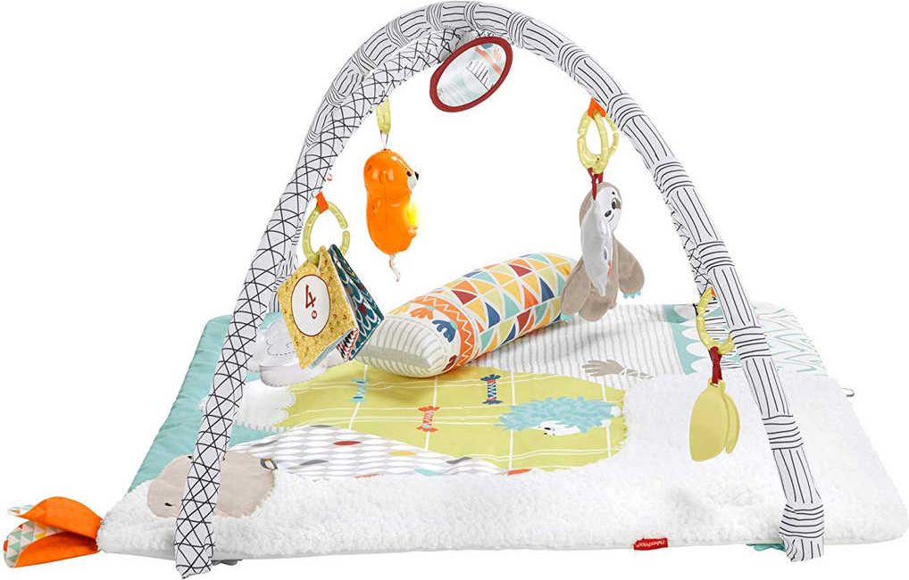 FISHER PRICE Baby dečka hrací s aktivitami 5 smyslů pro miminko - obrázek 4