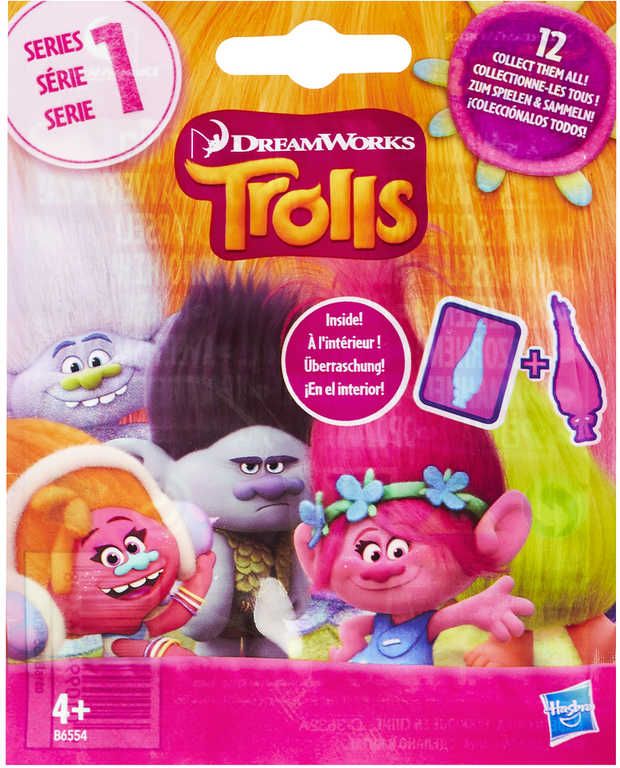 HASBRO Trollové postavička sběratelská v sáčku s překvapením různé druhy - obrázek 3